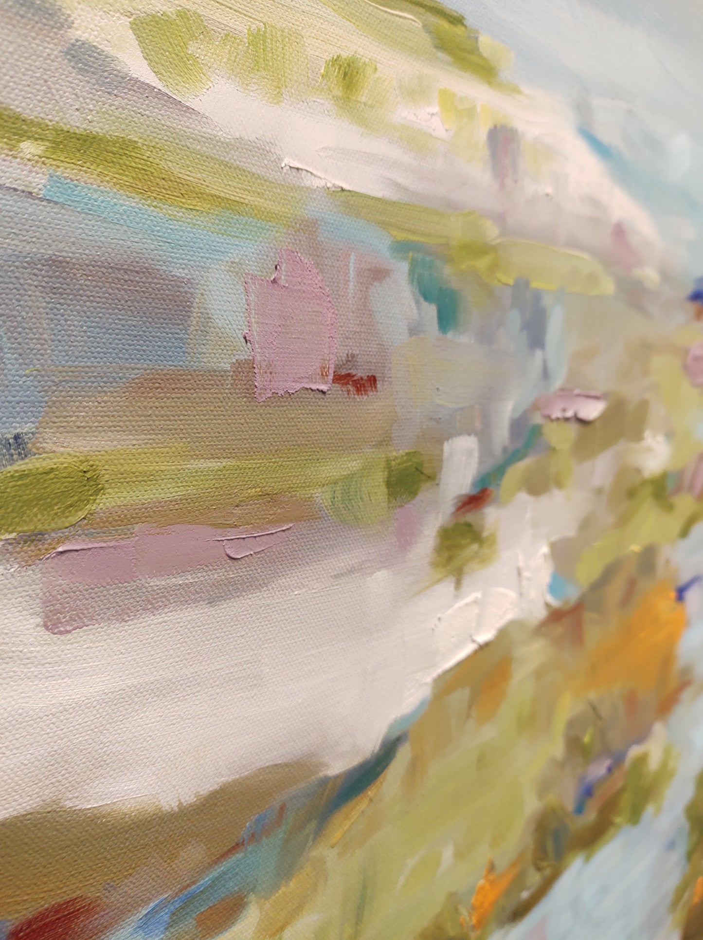 B Russian River Penny Island - 30x48 - Oil on Canvas - Gallery Exhibit