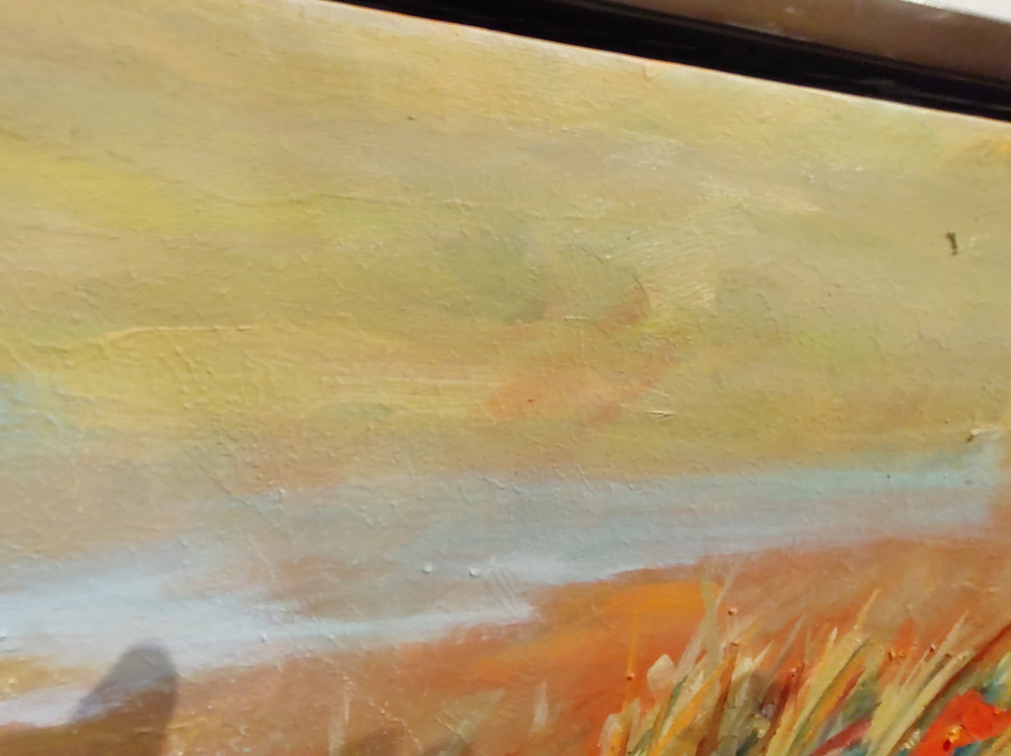 B Chardonnay Refraction - 36x36 - Mixed Media - Gallery Exhibit