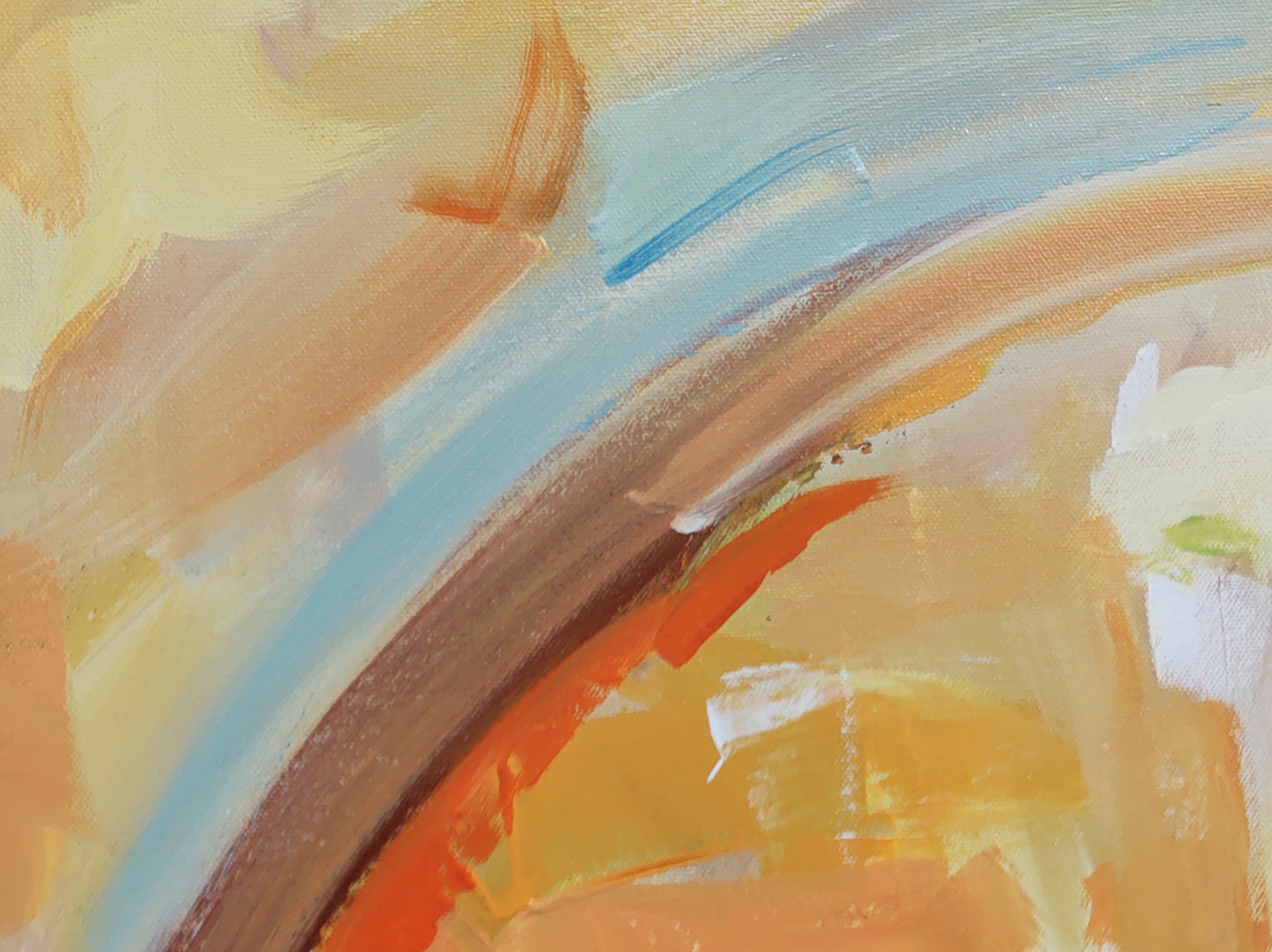 B Chardonnay Refraction - 36x36 - Mixed Media - Gallery Exhibit