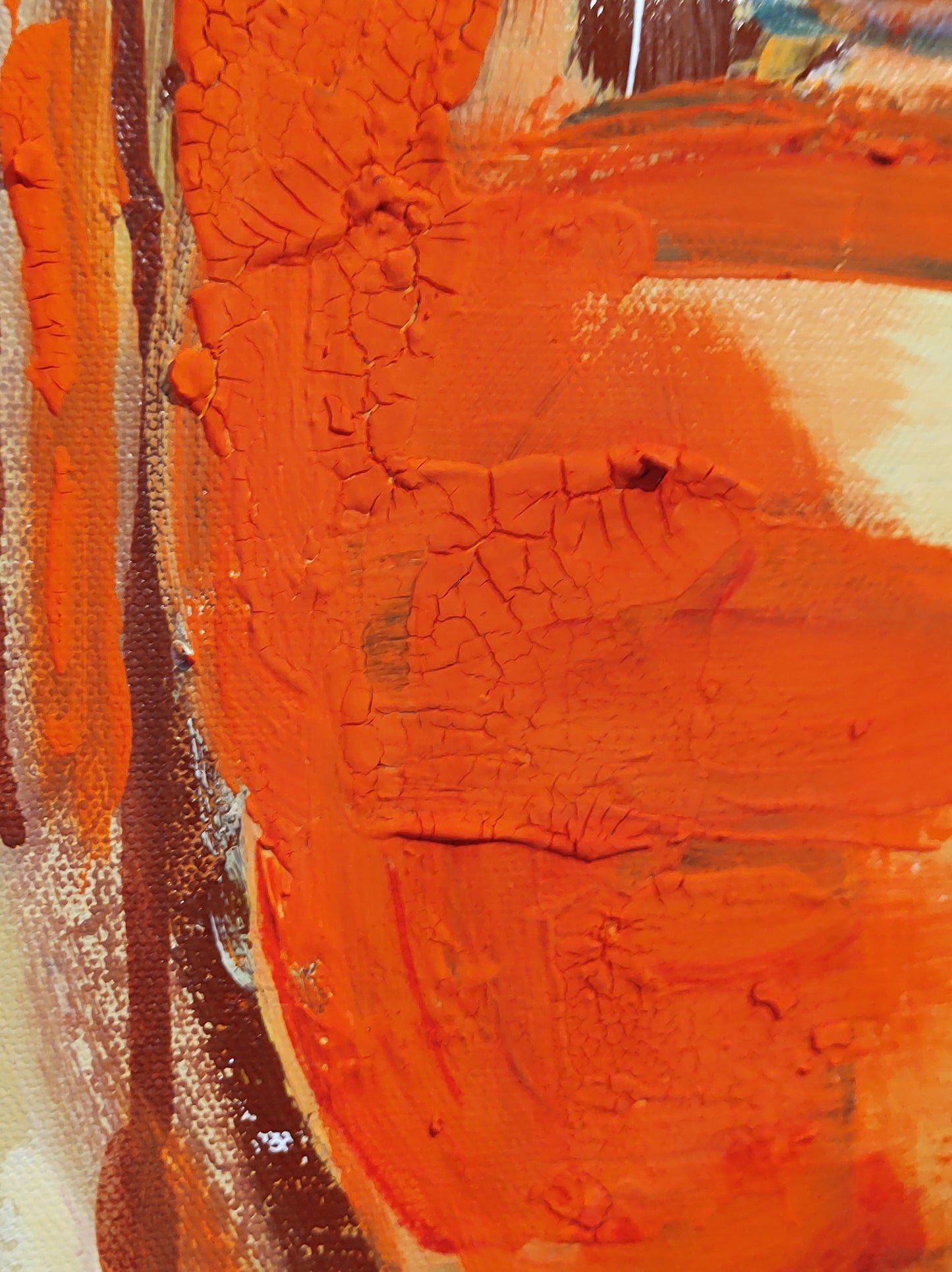 B Chardonnay Refraction - 36x36 - Mixed Media - Gallery Exhibit