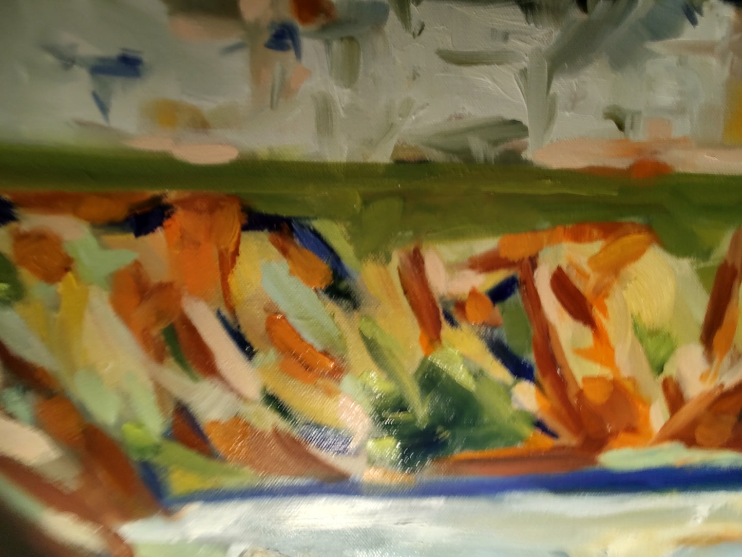 PA- DILLON BEACH-OCEANA FROM THE SEA 36 x 36 Oil on Canvas GALLERY EXHIBIT