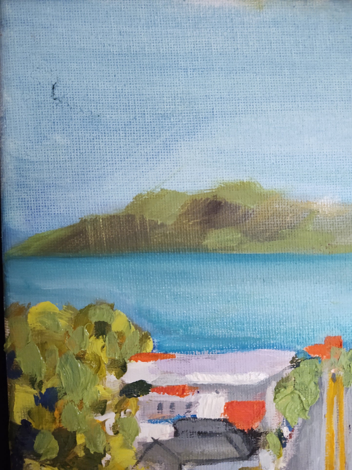V Divisadero St. & Broadway 9 x 12 Oil on Canvas GAllery Exhibit