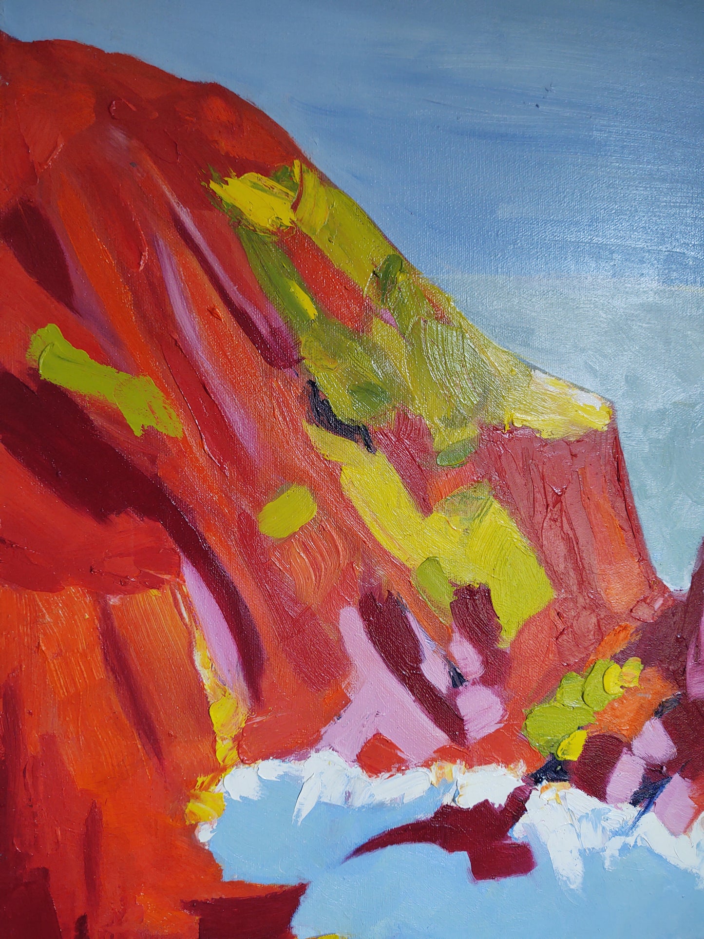 Pacifica Color Blaze-Rockaway Beach  20 x 24 x 1.5 Oil on Canvas