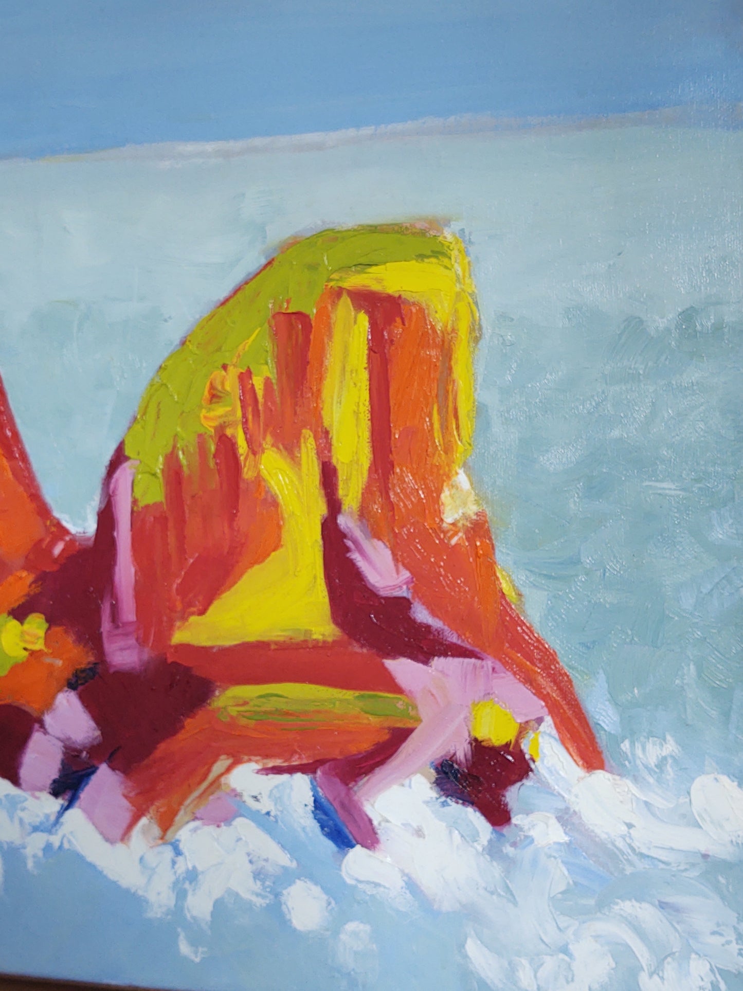 Pacifica Color Blaze-Rockaway Beach  20 x 24 x 1.5 Oil on Canvas