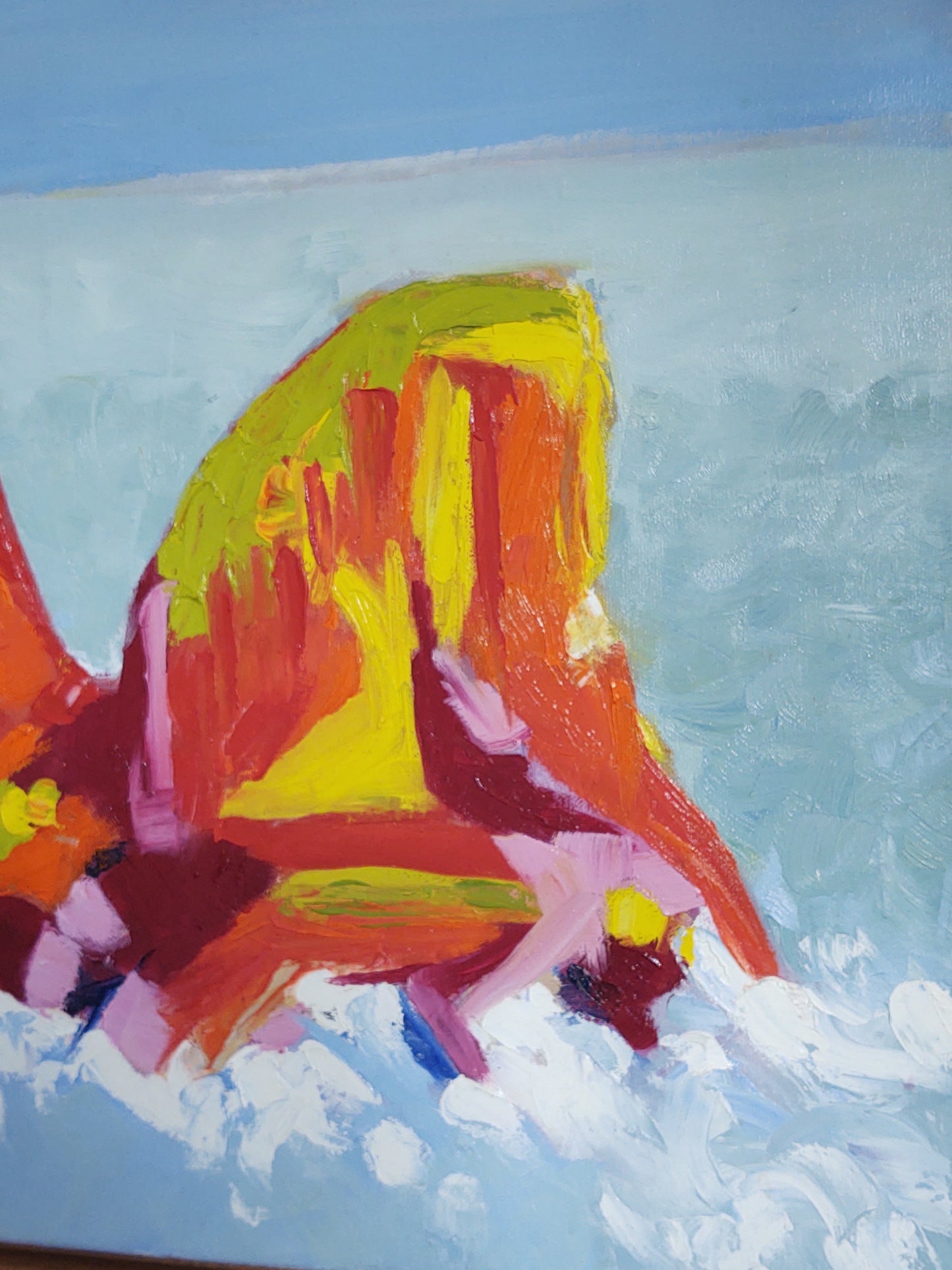 Pacifica Color Blaze-Rockaway Beach  20 x 24 x 1.5 Oil on Canvas