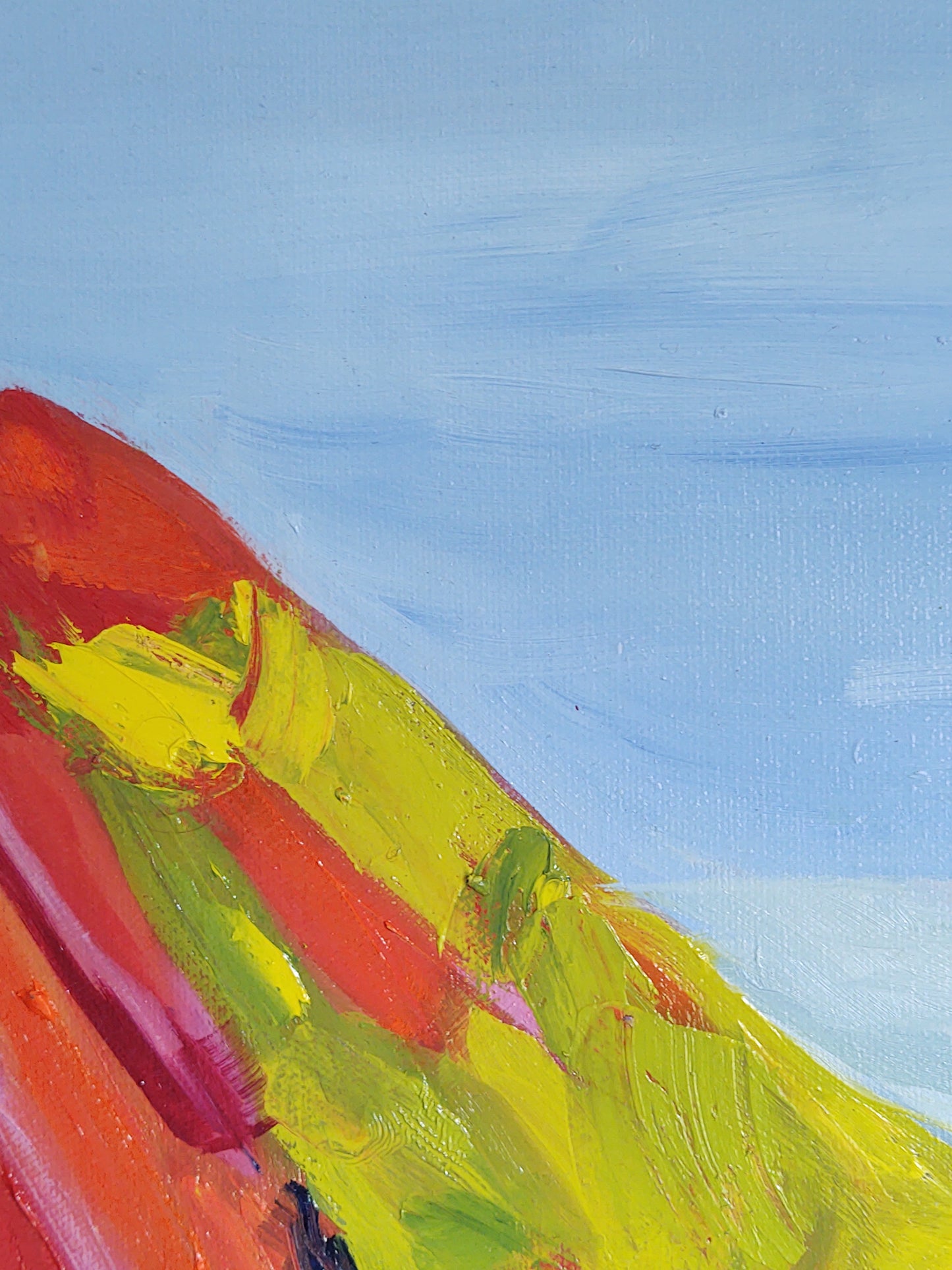 Pacifica Color Blaze-Rockaway Beach  20 x 24 x 1.5 Oil on Canvas
