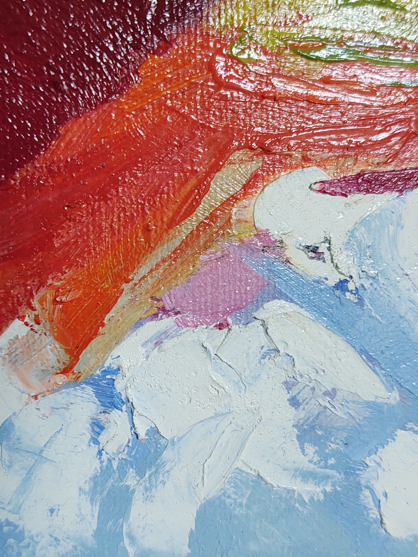 Pacifica Color Blaze-Rockaway Beach  20 x 24 x 1.5 Oil on Canvas