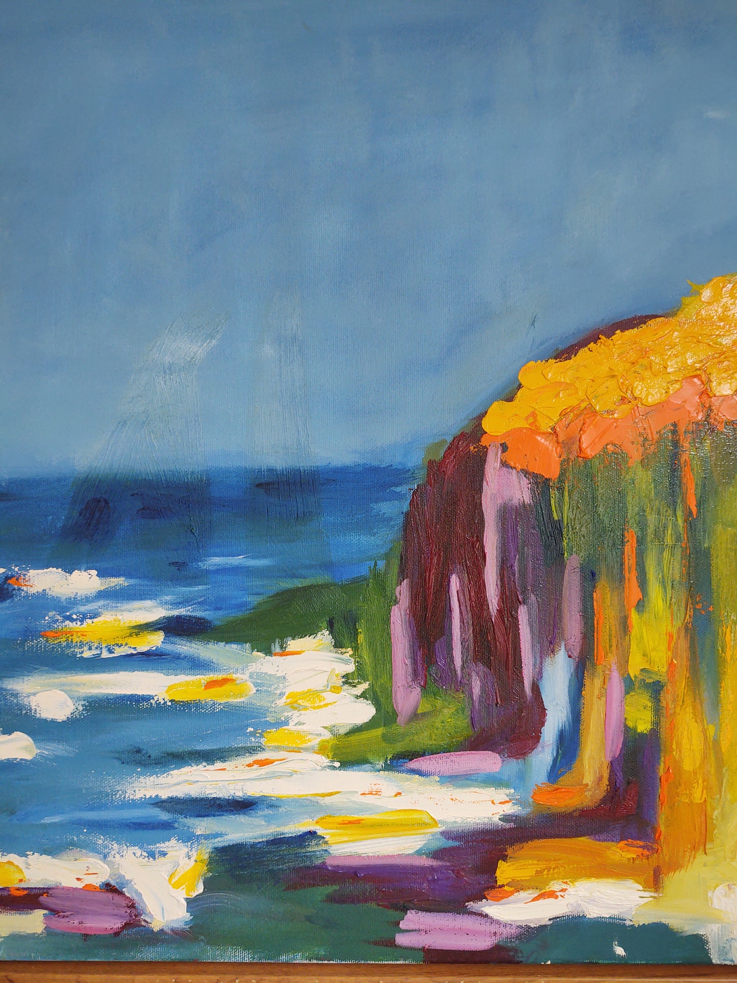 V Bodega Cascade 18 x 24 Oil on canvas