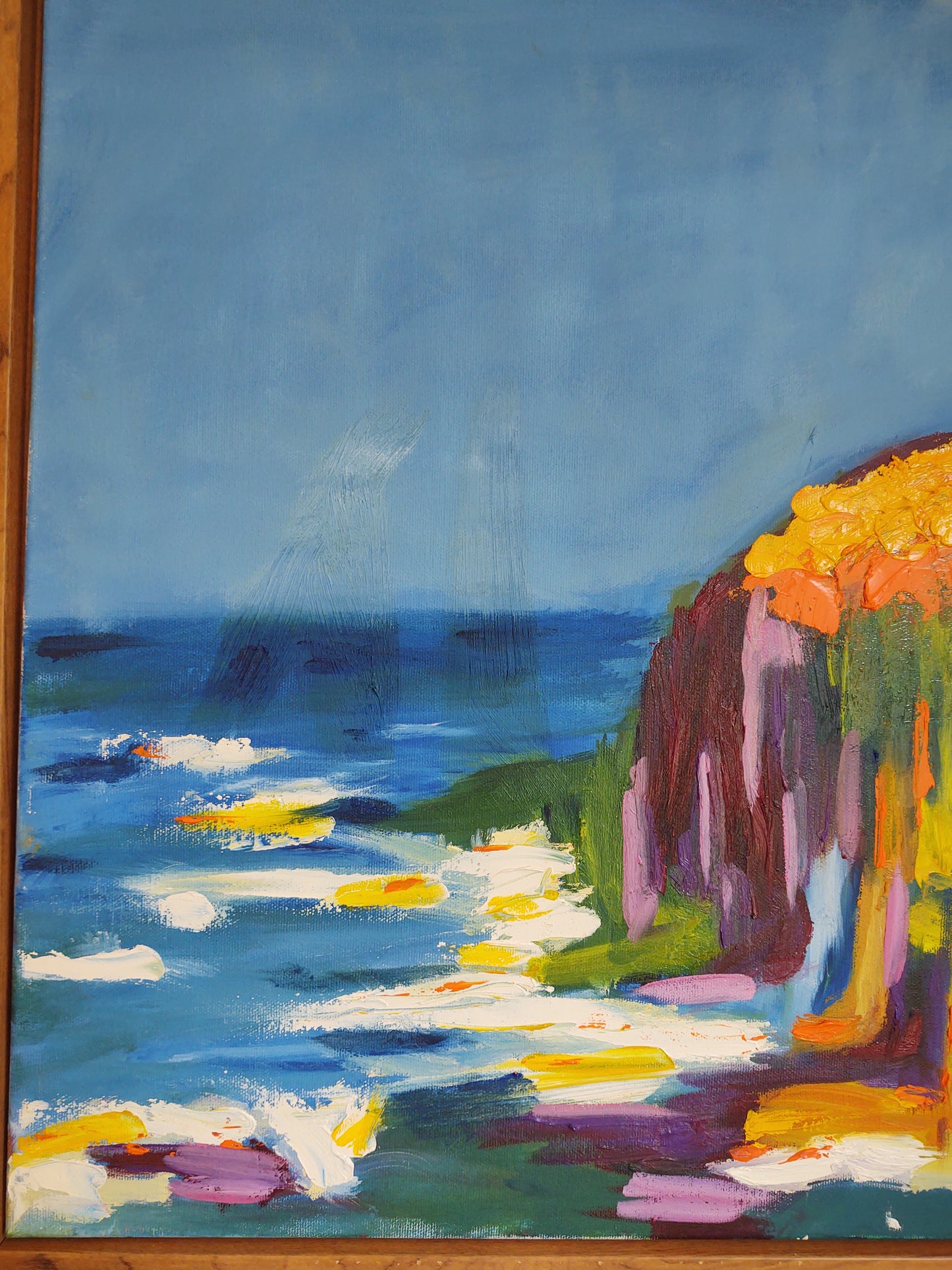 V Bodega Cascade 18 x 24 Oil on canvas