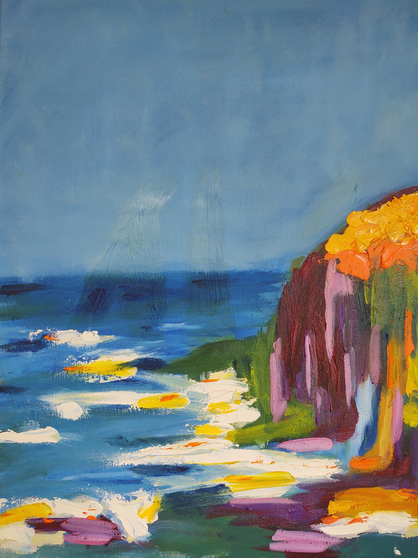 V Bodega Cascade 18 x 24 Oil on canvas