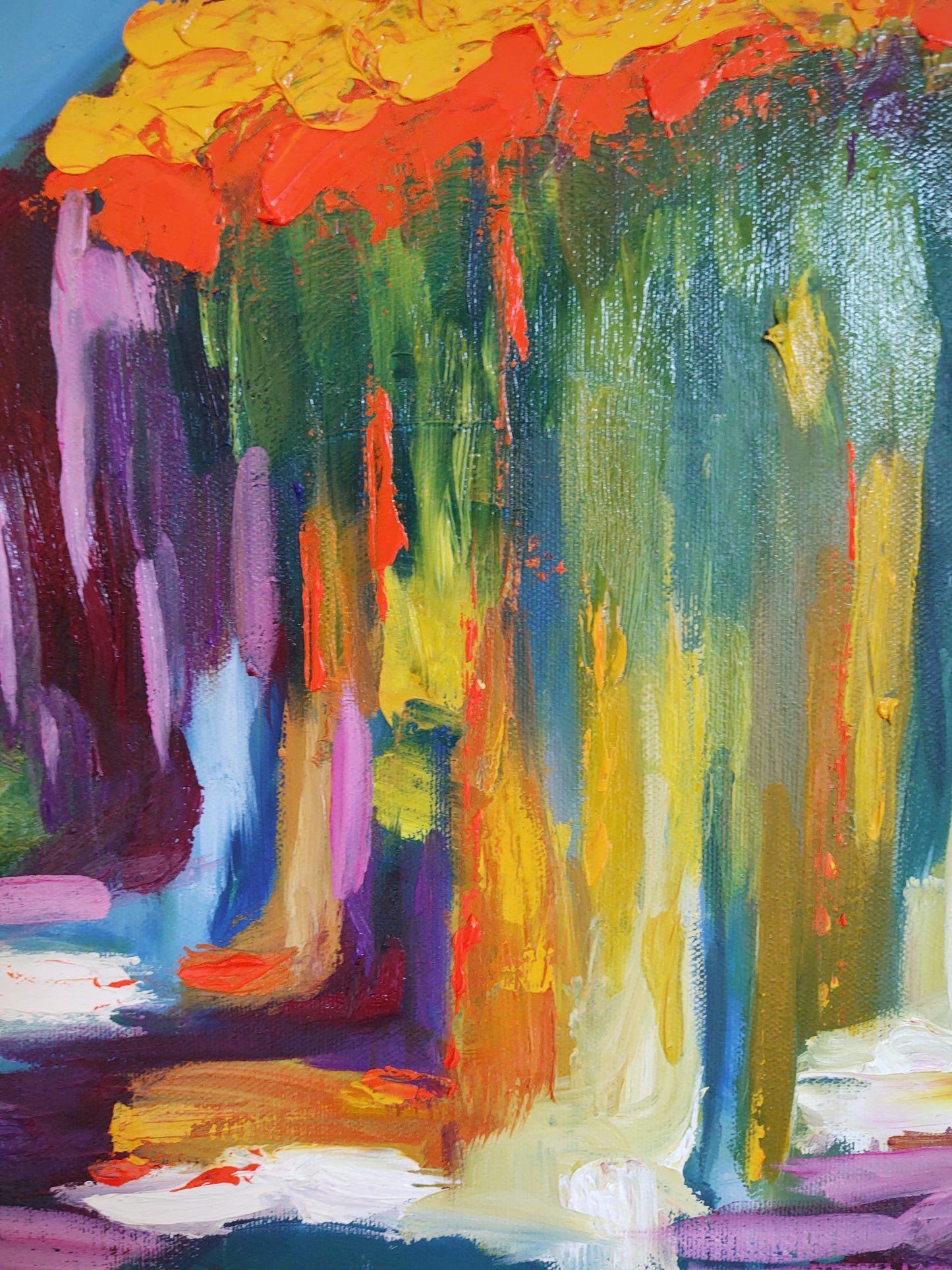 V Bodega Cascade 18 x 24 Oil on canvas
