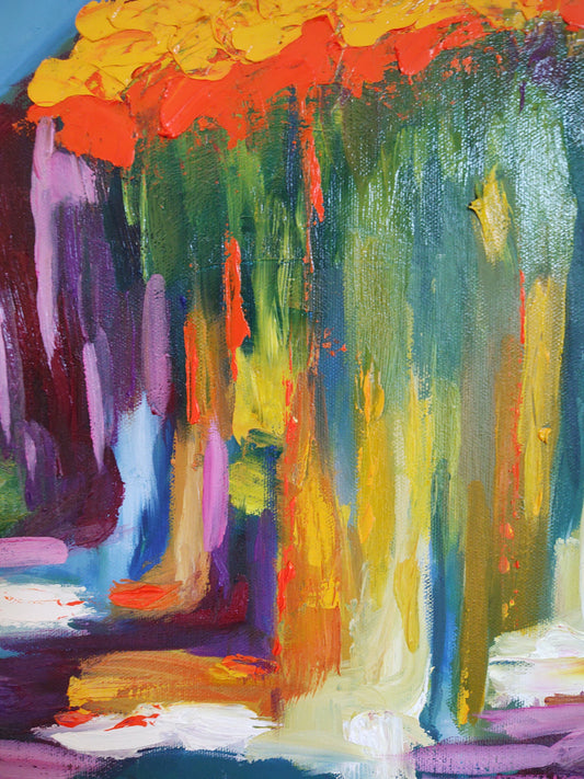 V Bodega Cascade 18 x 24 Oil on canvas