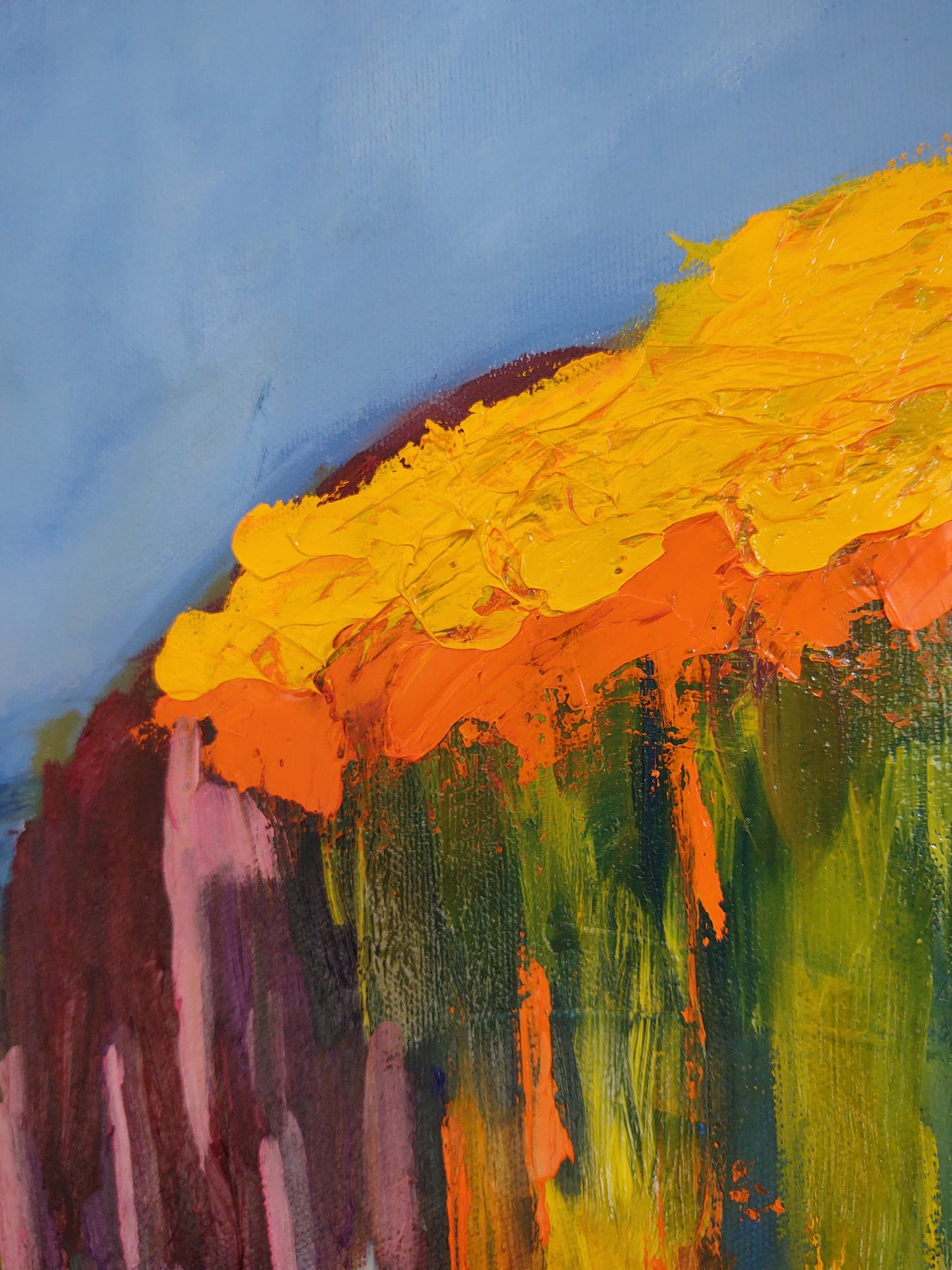 V Bodega Cascade 18 x 24 Oil on canvas