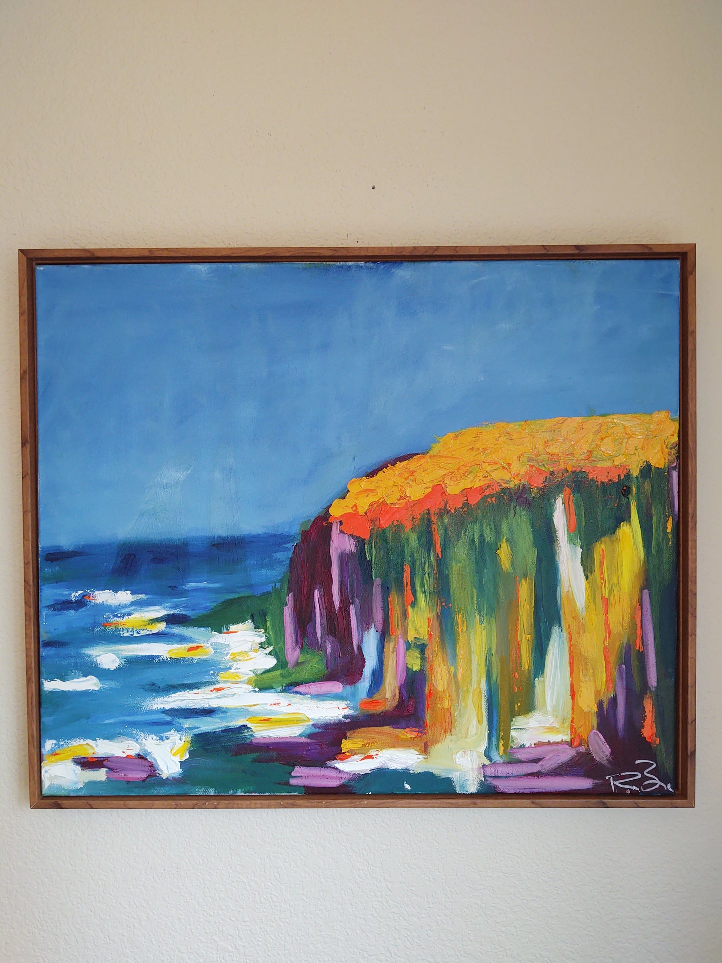 V Bodega Cascade 18 x 24 Oil on canvas