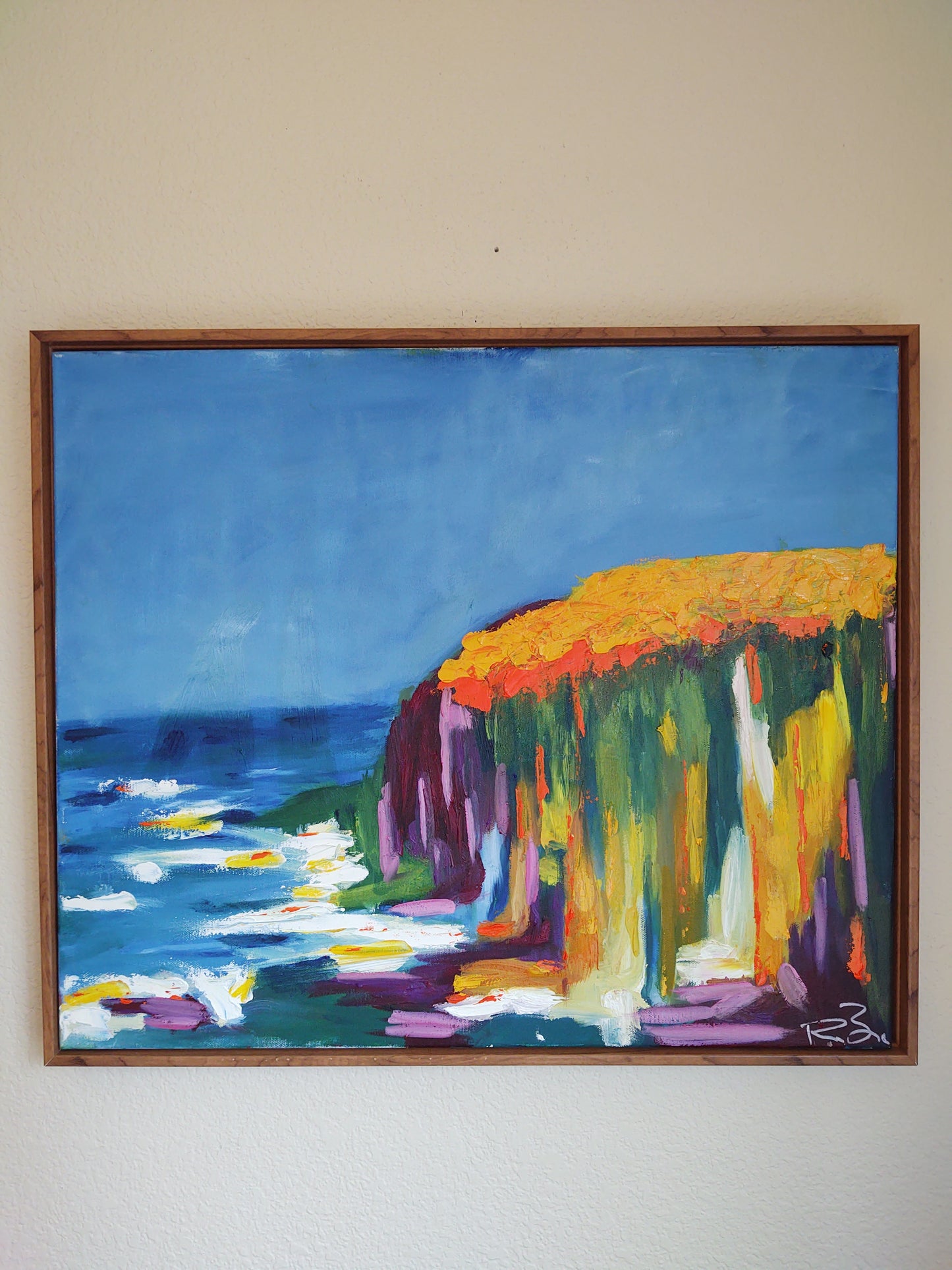 V Bodega Cascade 18 x 24 Oil on canvas