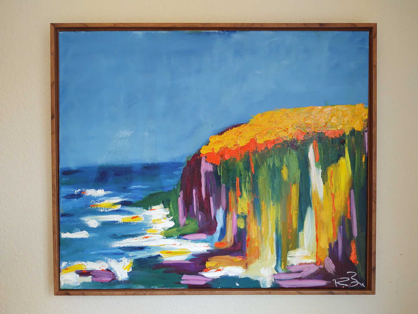 V Bodega Cascade 18 x 24 Oil on canvas
