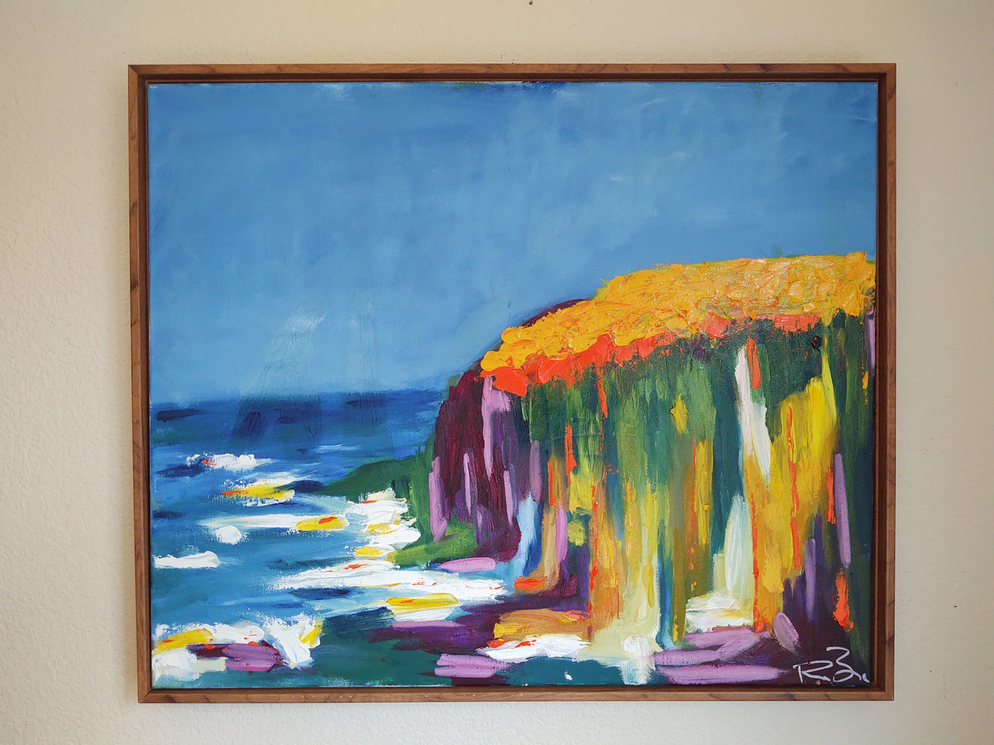 V Bodega Cascade 18 x 24 Oil on canvas