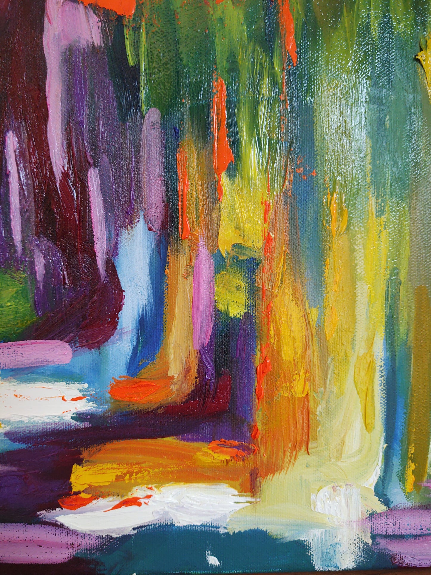 V Bodega Cascade 18 x 24 Oil on canvas