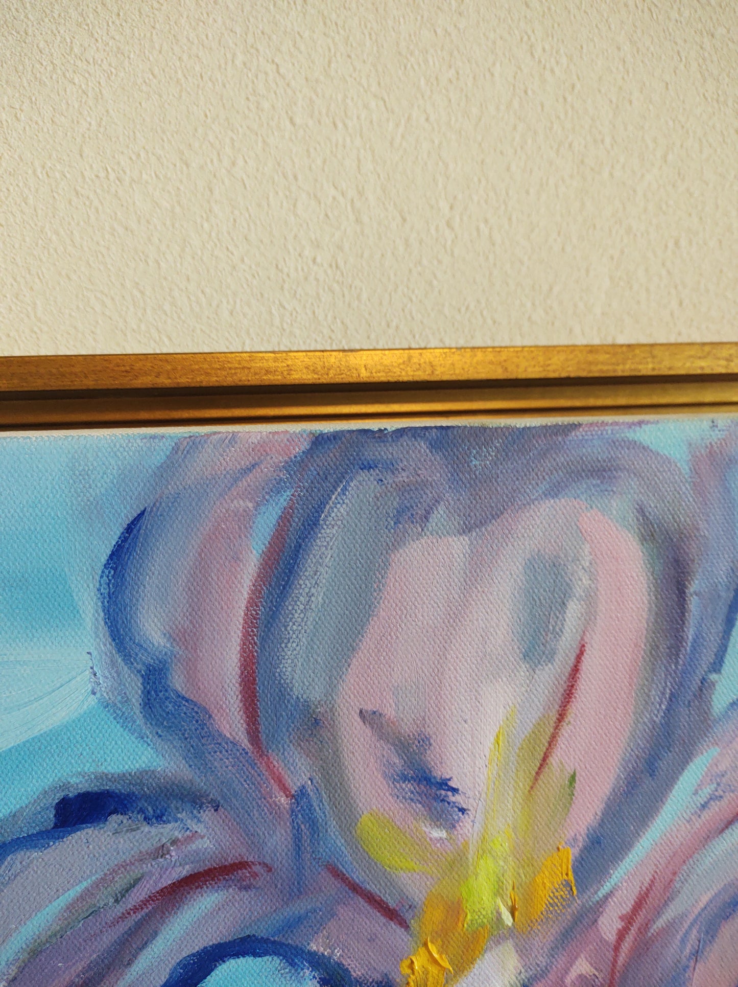 Flower Power! Summer of Love" Meets the Sonoma Super Bloom Dimensions: 48" x 60" x 1.5"  Medium: Sculptural Oil on Canvas