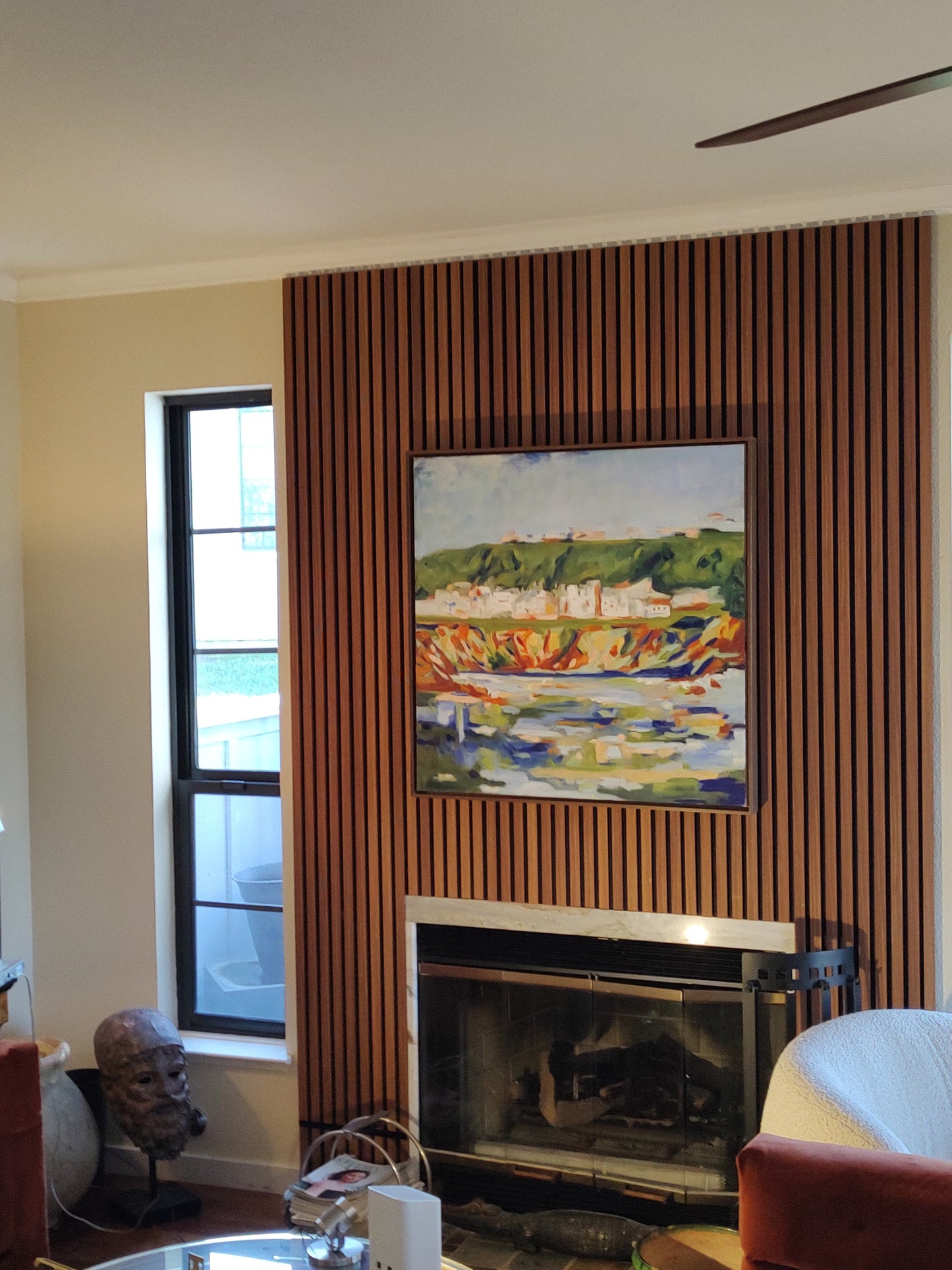 PA- DILLON BEACH-OCEANA FROM THE SEA 36 x 36 Oil on Canvas GALLERY EXHIBIT