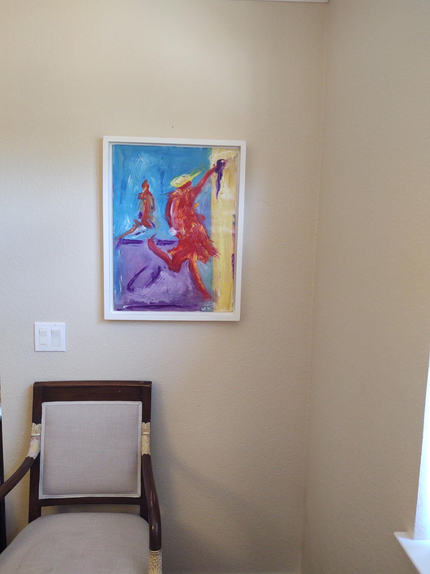 Winifred's Vibe 18 x 24 Oil on Paper Mounted on Canvas