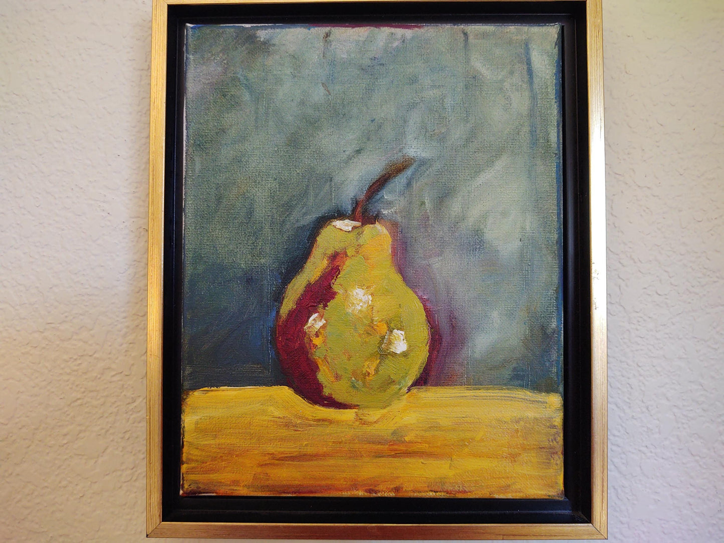 G Pears-Still Life (set 1 of 3) 8 x 10 Oil on Canvas