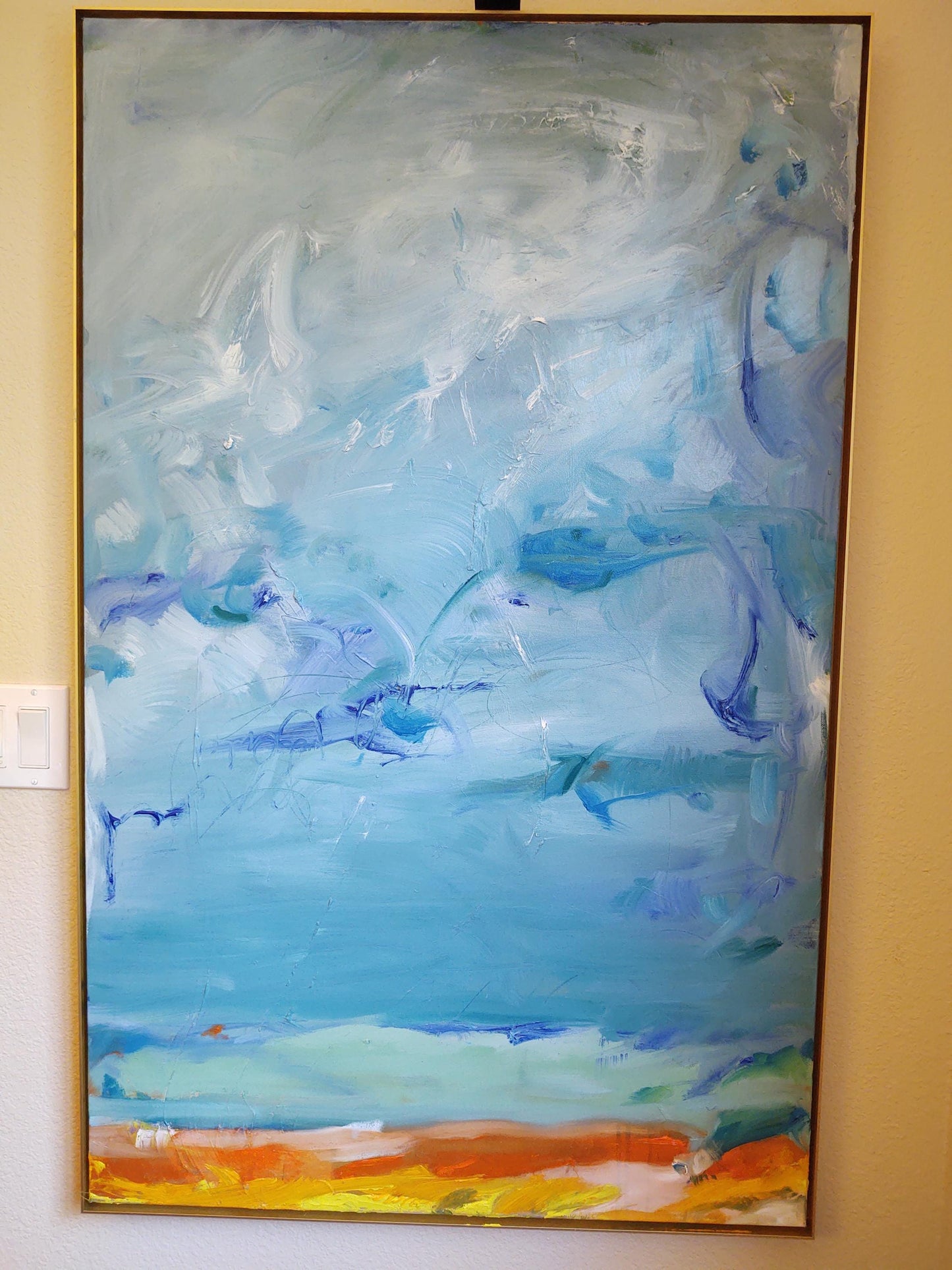 B Late Harvest 4-Panel  Quadriptych - Oil on Canvas - Gallery Exhibit