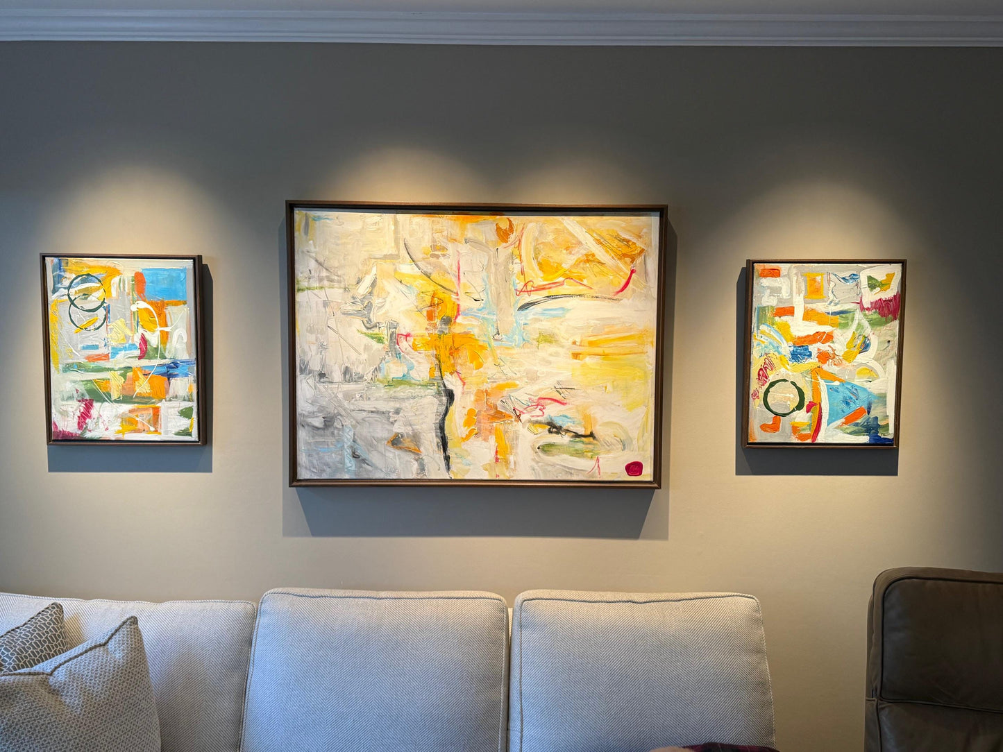 SOLD Punch and Judy -Part of  Timmy's Dream Triptych