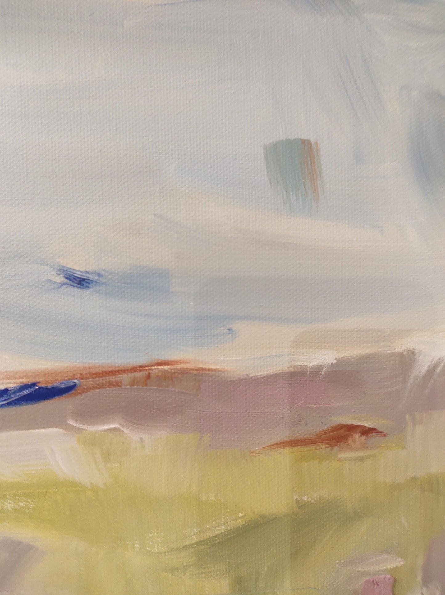 B Sonoma Creek Miniature Study - 6x8 - Oil on Canvas - Gallery Exhibit