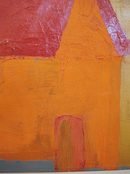 V Little Red Shed- Watmaugh Rd. 20 x 20 x 1.5 Oil on Canvas