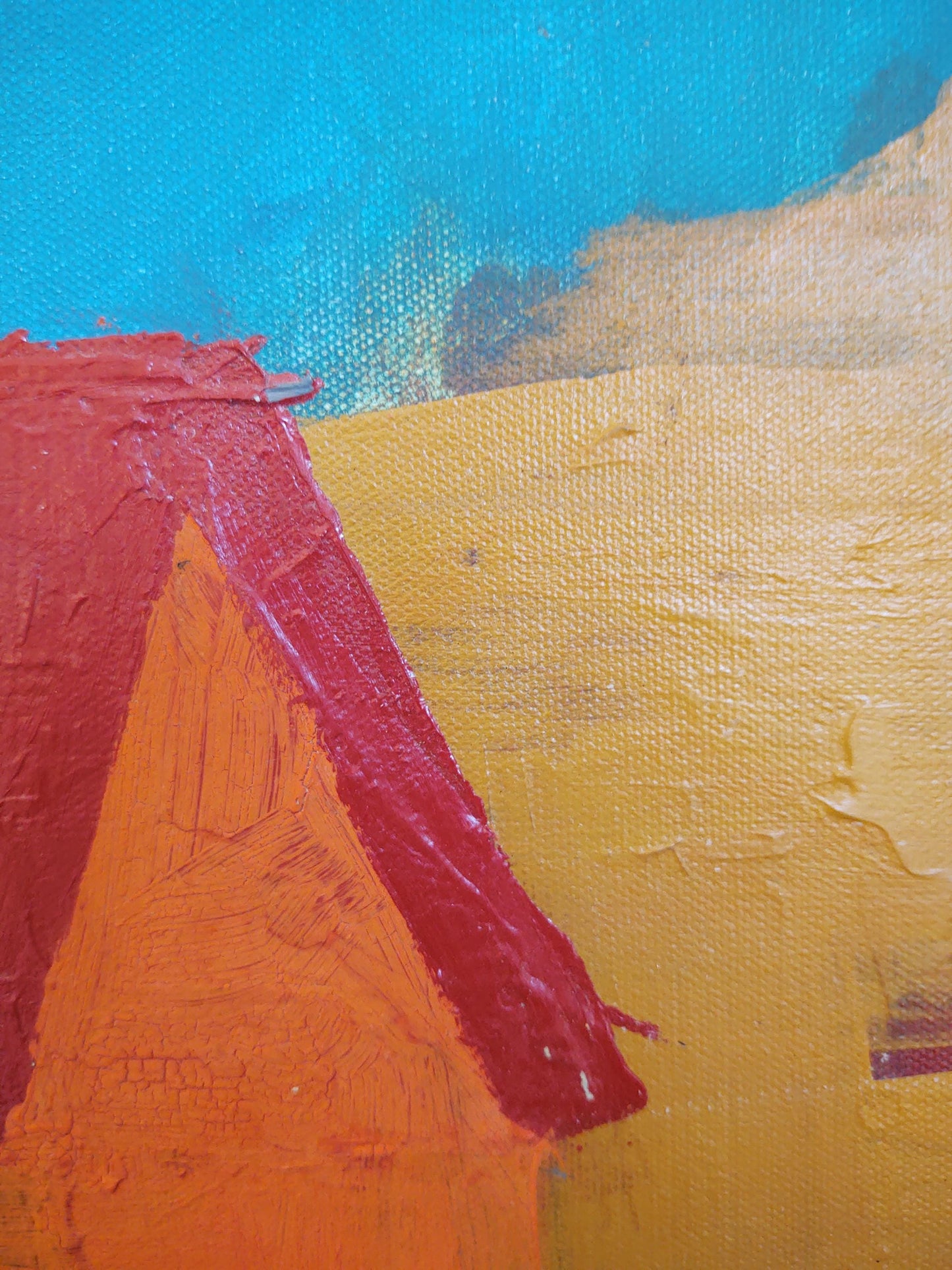 V Little Red Shed- Watmaugh Rd. 20 x 20 x 1.5 Oil on Canvas