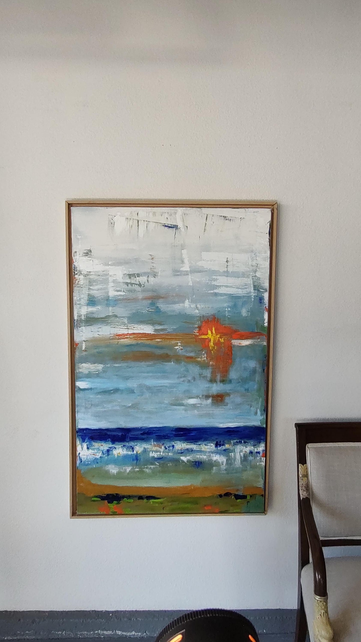 V California Sunset-Last Flash- 30 x 48 Oil on Canvas GALLERY EXHIBIT
