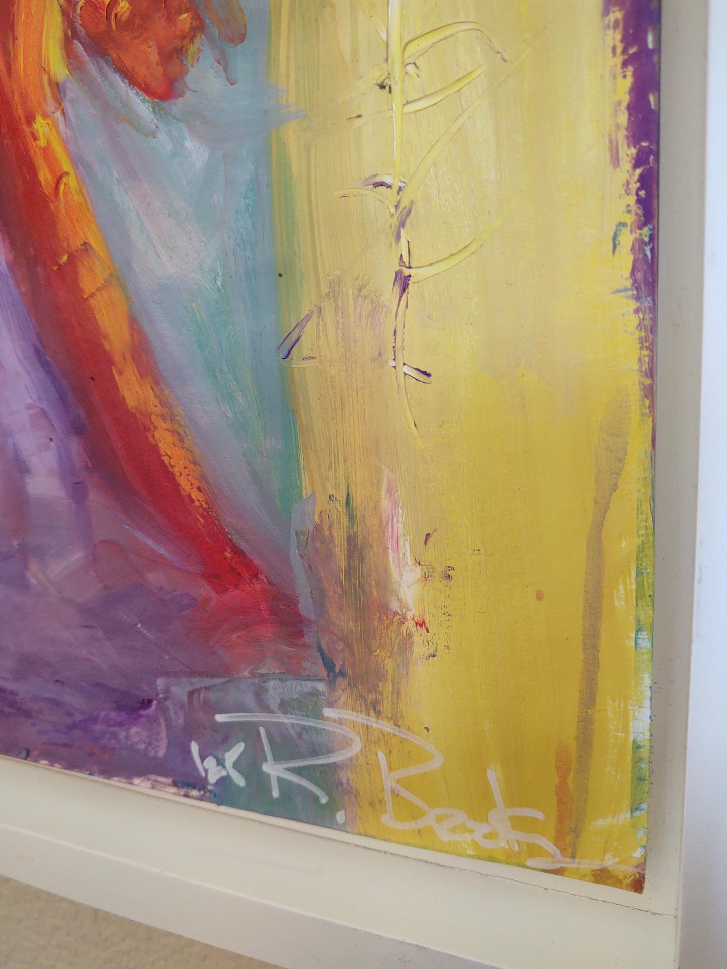 Winifred's Vibe 18 x 24 Oil on Paper Mounted on Canvas