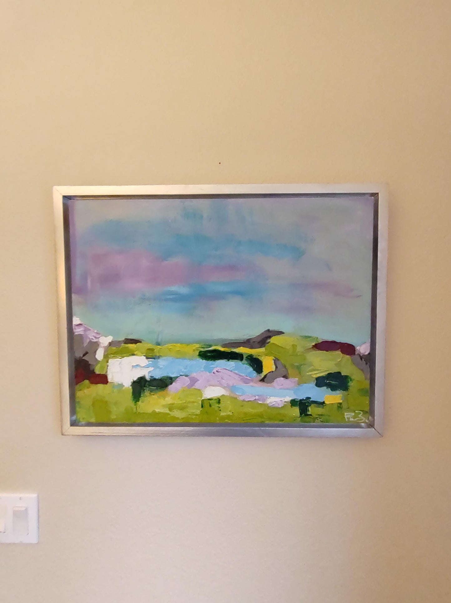 V California Blooming - 18x30 - Impressionist Oil on Canvas - Gallery Exhibit