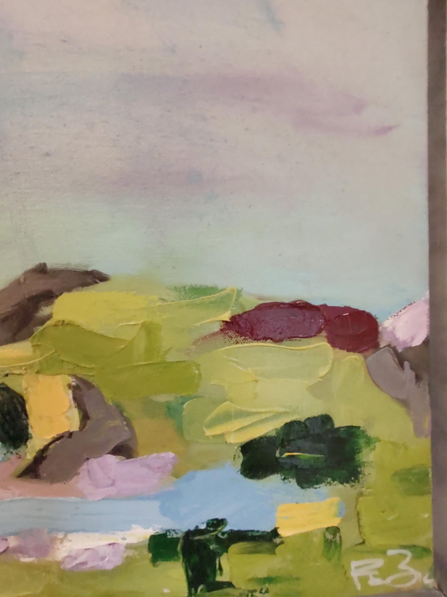 V California Blooming - 18x30 - Impressionist Oil on Canvas - Gallery Exhibit