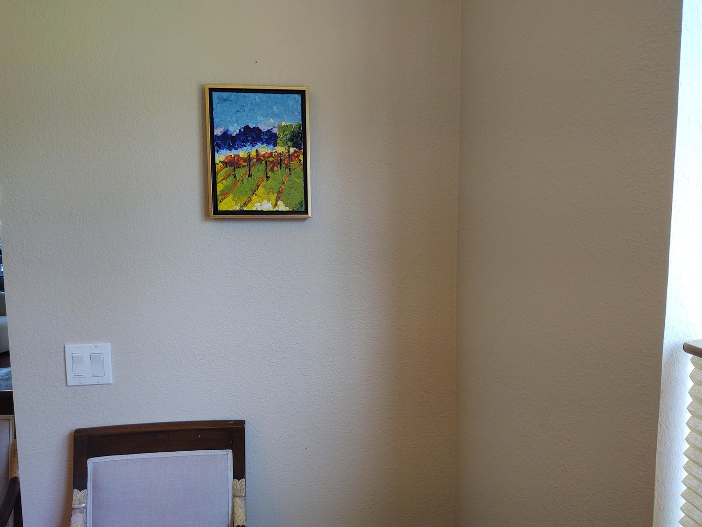 V After Harvest- Kenwood, CA 9 x 11 Oil on Canvas
