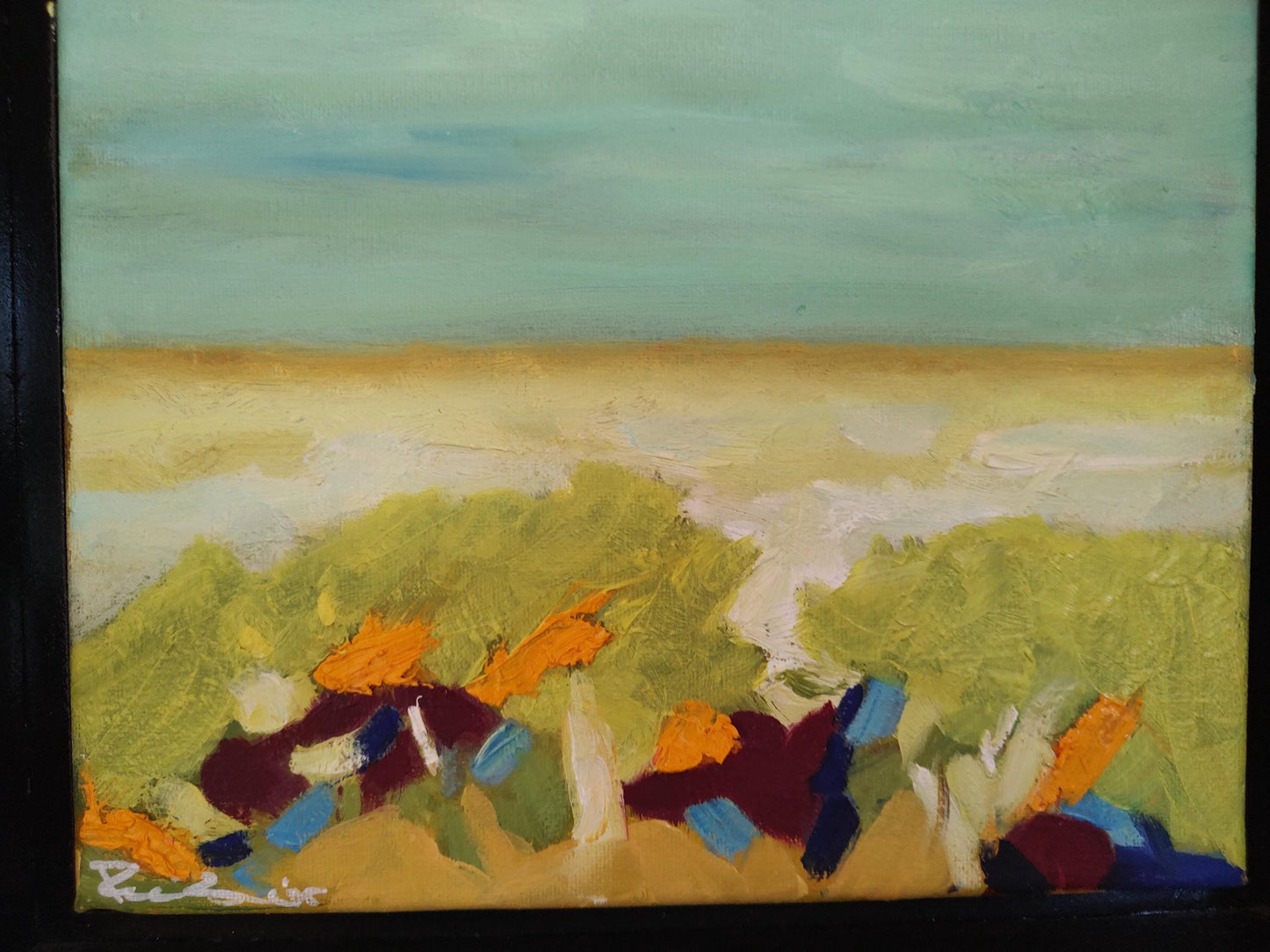 B Mayacama Wildflowers 2 - 8x10 - Oil on Canvas - Gallery Exhibit