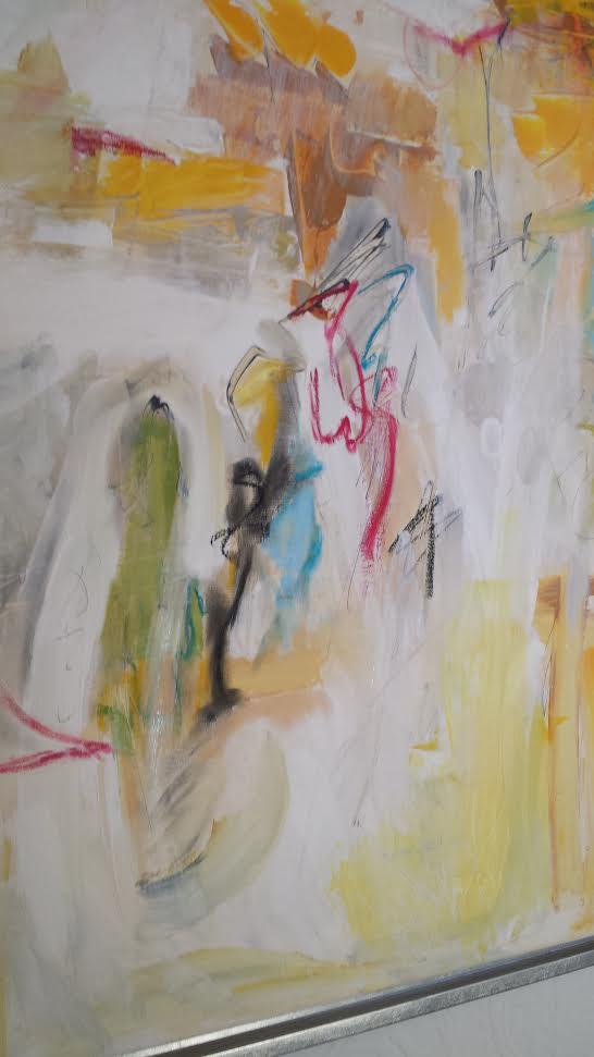 SOLD- triptych- Color Abyss-Timmy's Dream- (center piece)