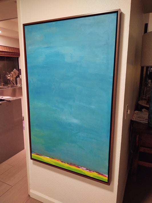 z 1 SOLD Sonoma Sky-Acrylic Sister Oil painting will be done 8/25