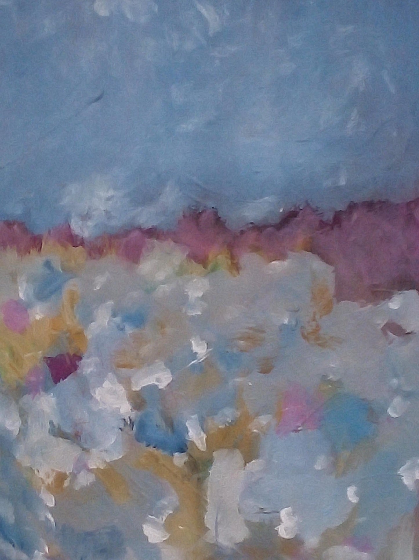 SOLD-Mont Blanc Morning