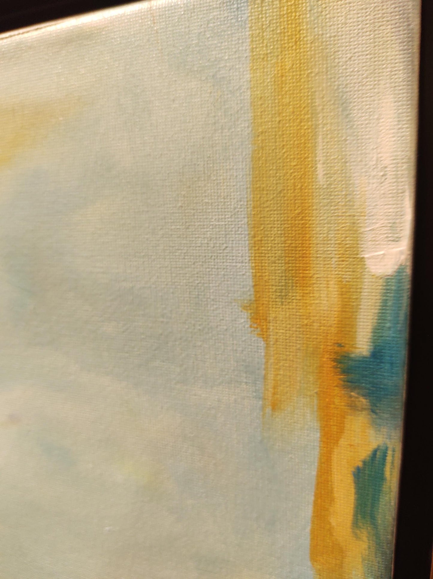 B Winter Sky Refraction - 9x12 - Oil on Canvas - Gallery Exhibit