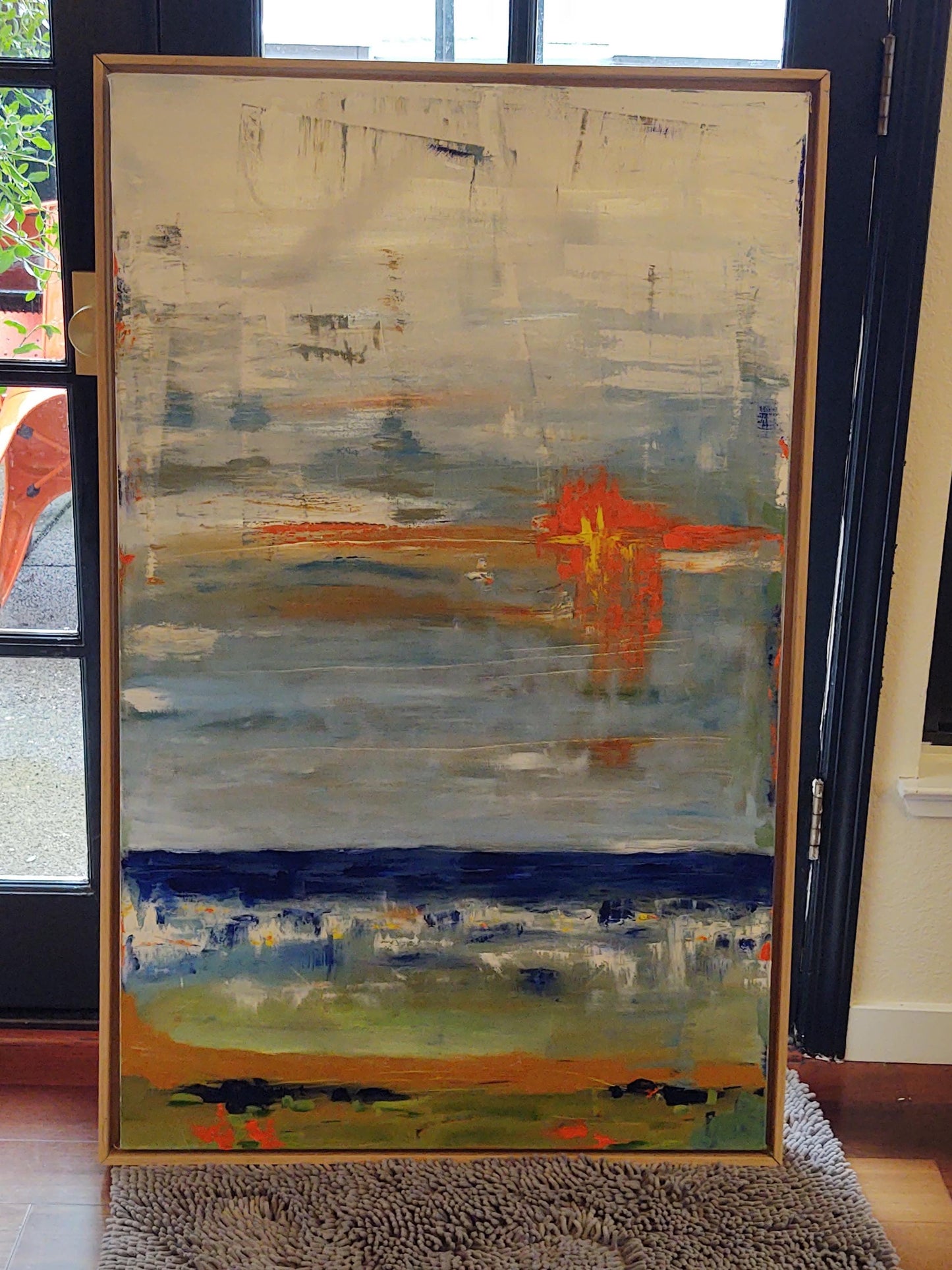 V California Sunset-Last Flash- 30 x 48 Oil on Canvas GALLERY EXHIBIT