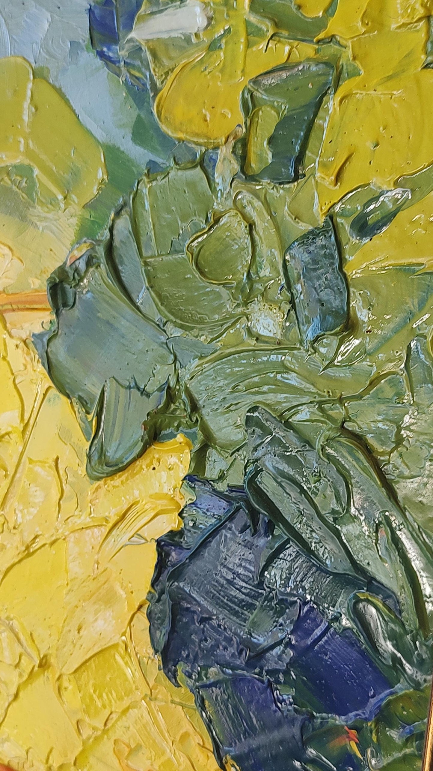 B California Symphony – Poppy Dance and Mustard Song - 19x24 - Oil on Foam Core Board - Gallery Exhibit