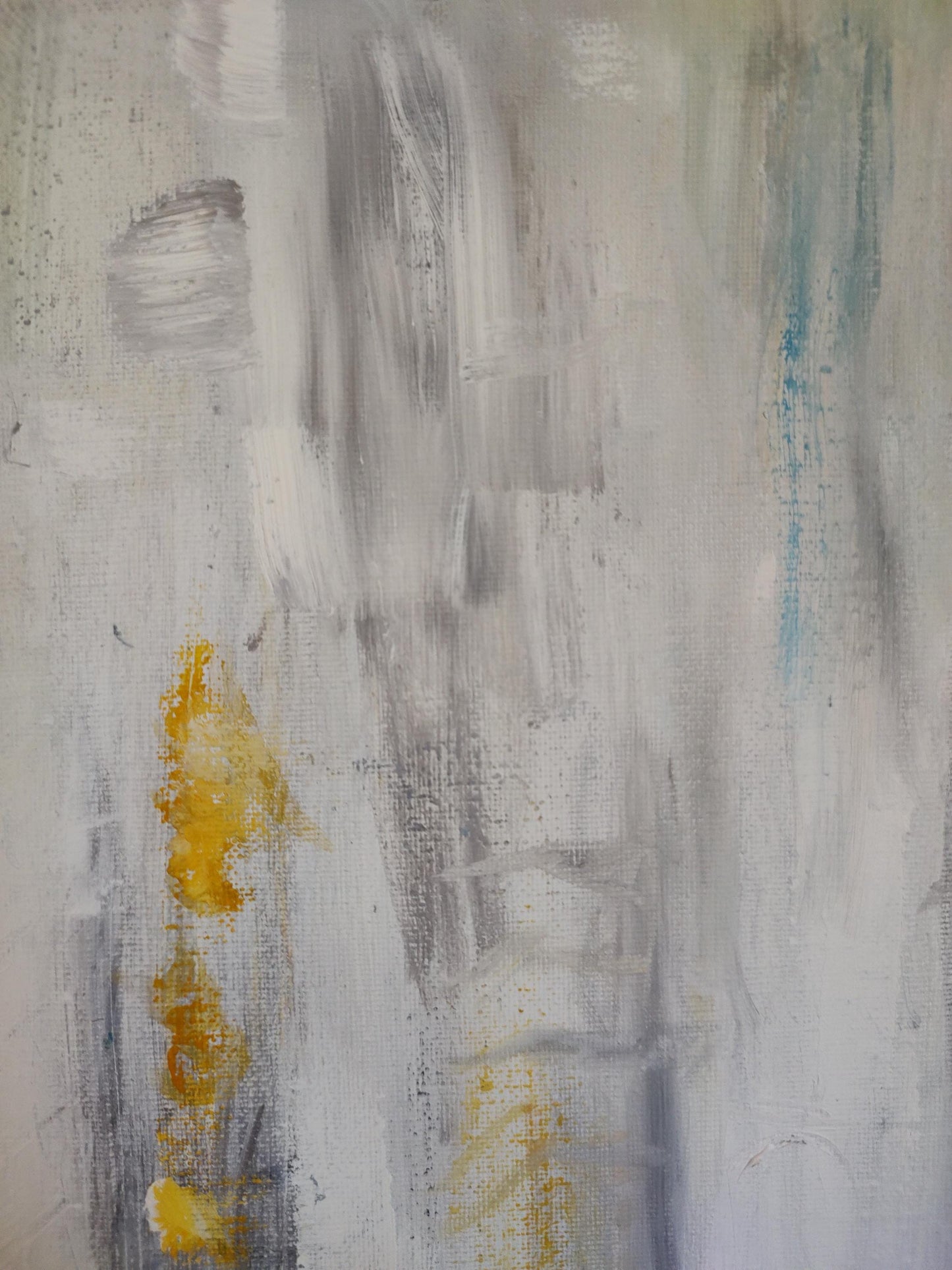 B Misty Morning San Francisco City Scape - 18x24 - Oil on Canvas - Gallery Exhibit