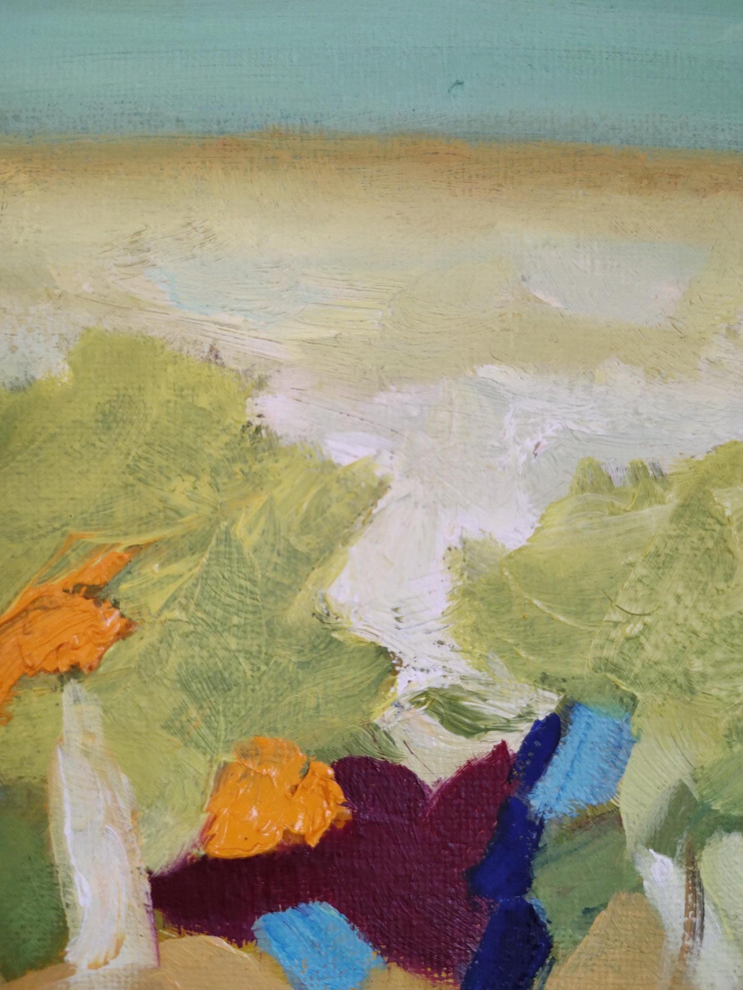 B Mayacama Wildflowers 2 - 8x10 - Oil on Canvas - Gallery Exhibit