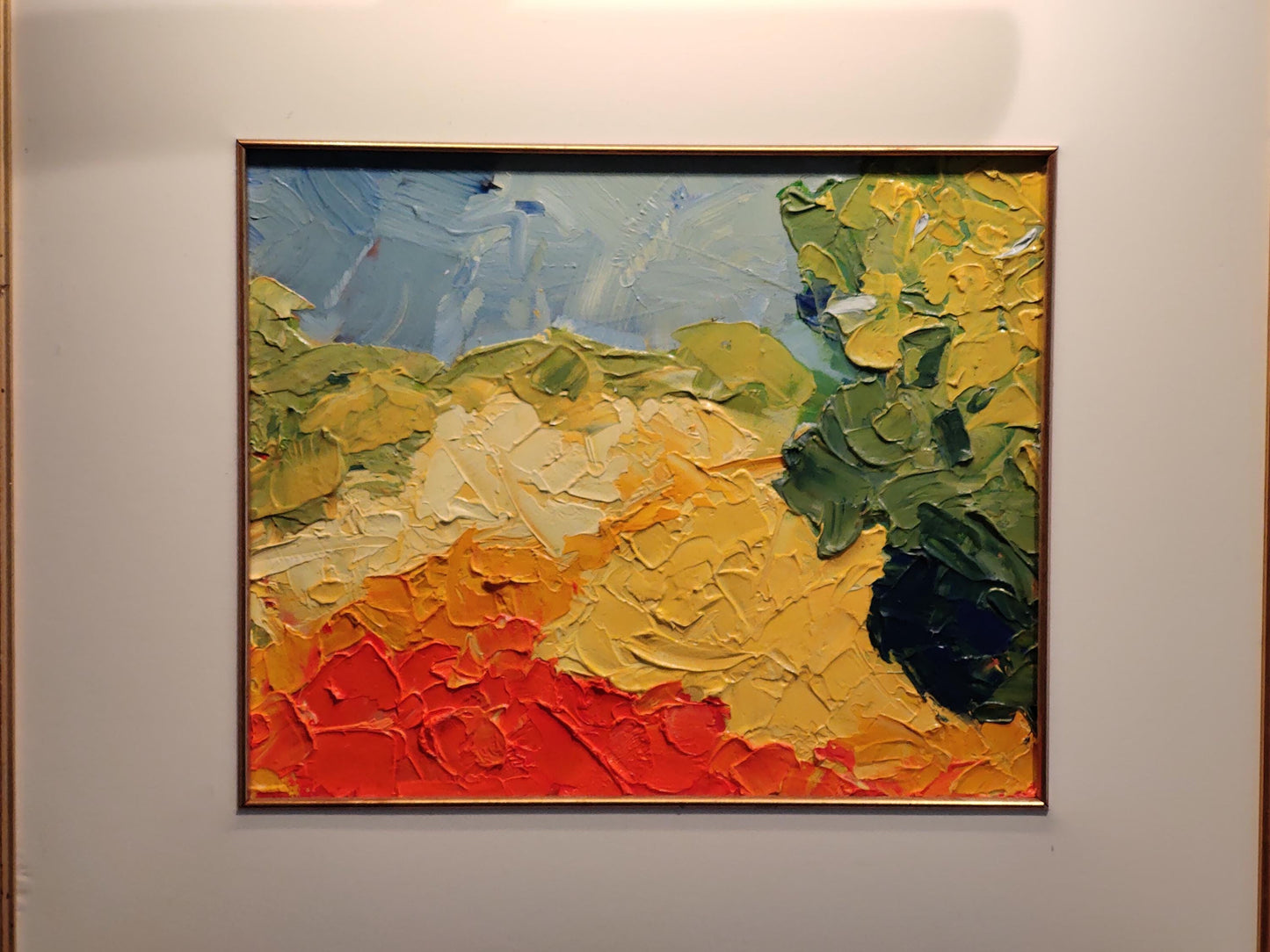 B California Symphony – Poppy Dance and Mustard Song - 19x24 - Oil on Foam Core Board - Gallery Exhibit