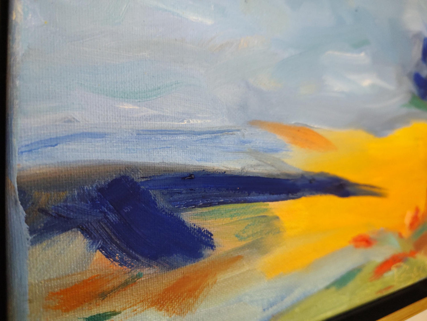 Point Reyes Sky Trail Loop - 8x10 - Oil on Canvas - Gallery Exhibit