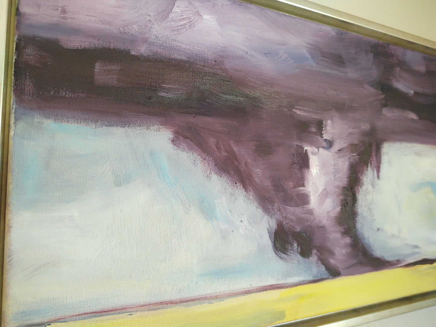V Crimson Twister 10 x 20 Oil on Canvas
