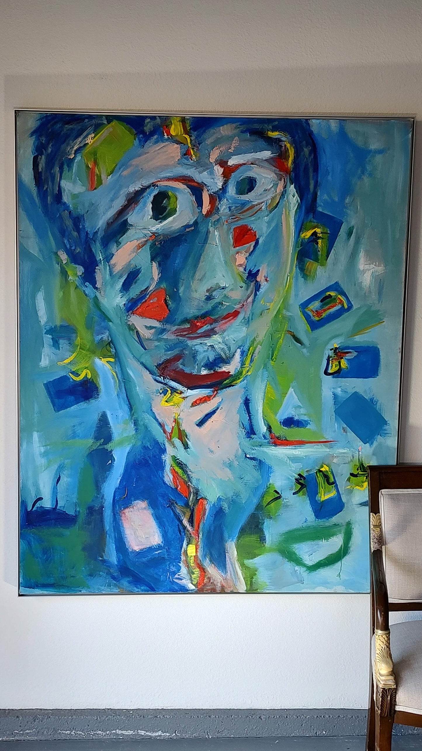 Kaleidoscope Eyes- Oil on Stretched Canvas 48 x 60
