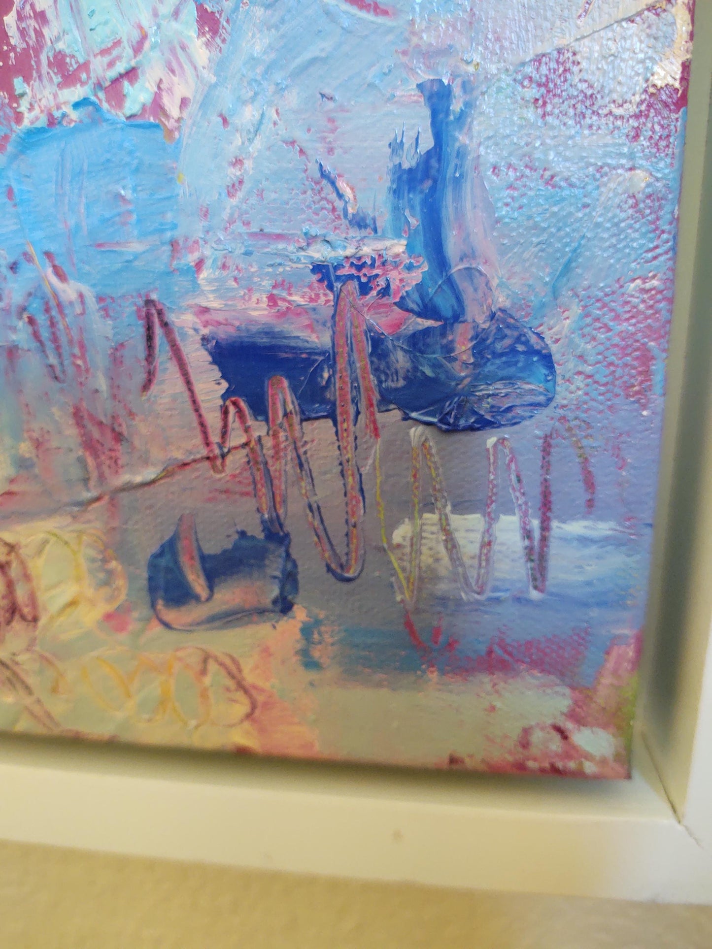 B Tiburon Twilight - 18x30 - Mixed Media on Canvas - Gallery Exhibit